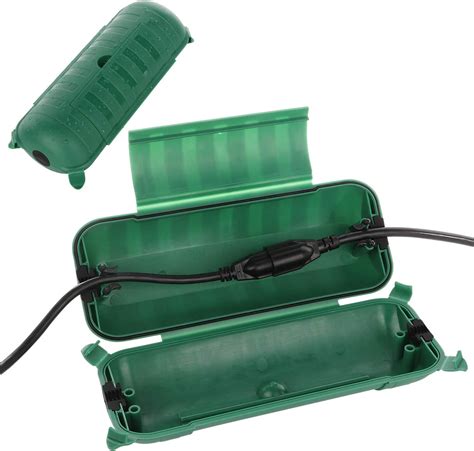 green electrical box outside|outdoor waterproof box for electrics.